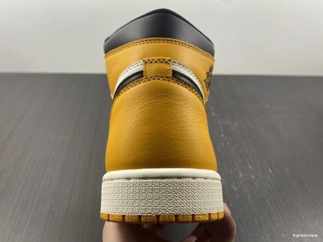 HYPE Jordan 555088-711 Toe OG Yellow High 1 Air 0728